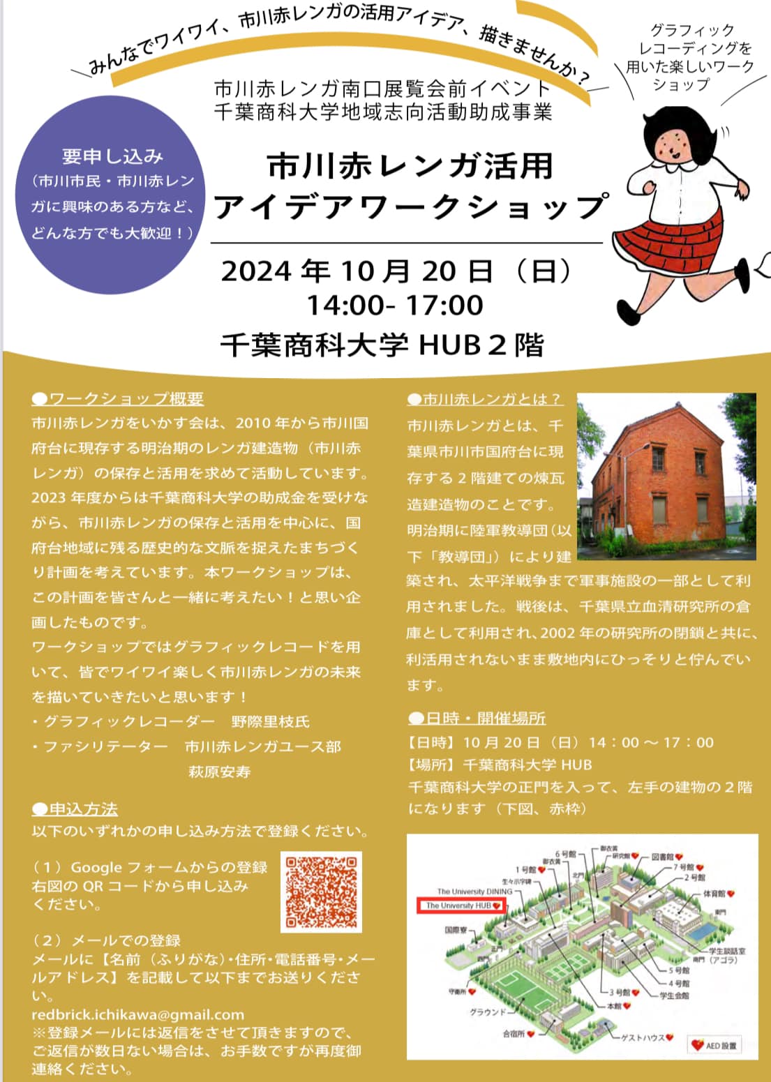 市川赤レンガ活用アイデアワークショップ